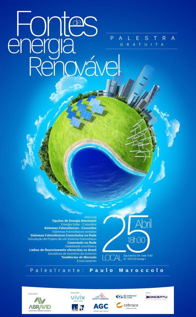 Palestra – Fontes de energia renovável